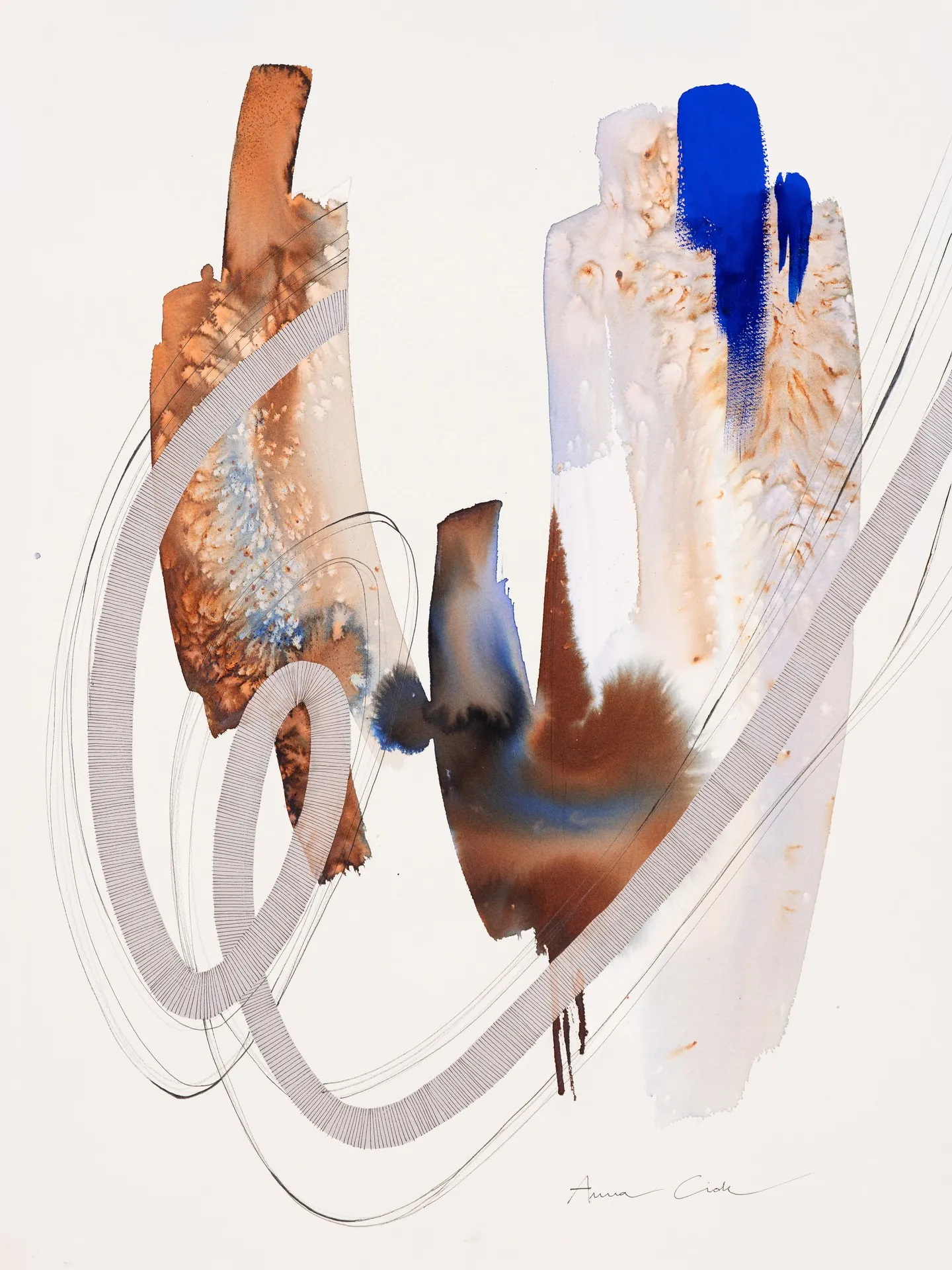 Gestures 04 — 30×40 cm · ohne Rahmen