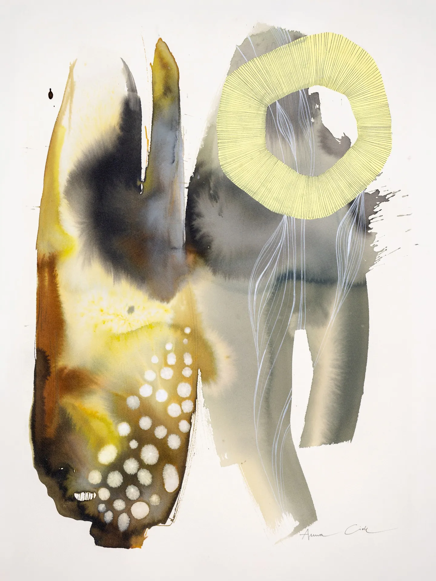 Verticles 03 — 30×40 cm · no frame