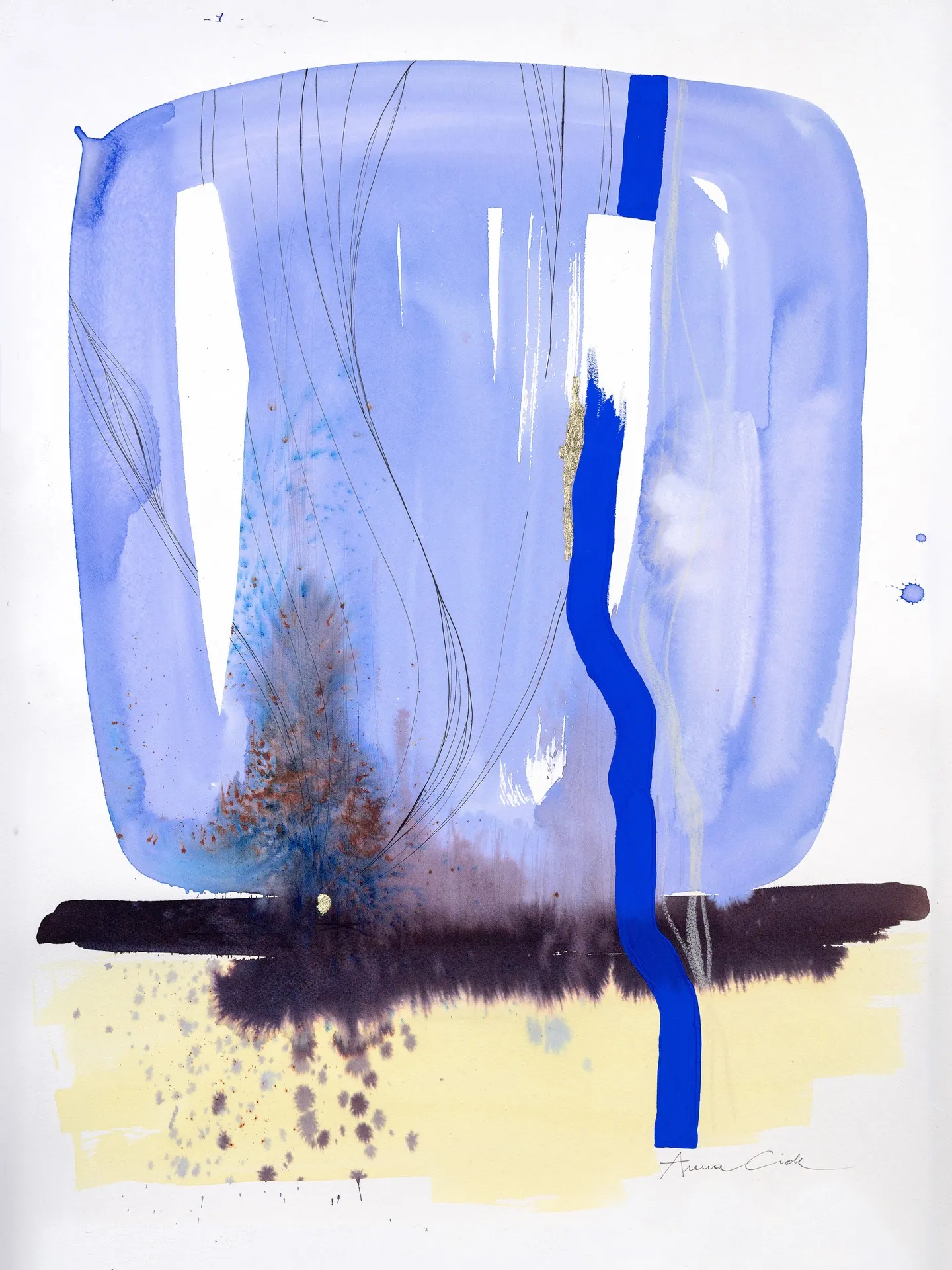 Portals 04 — 30×40 cm · no frame