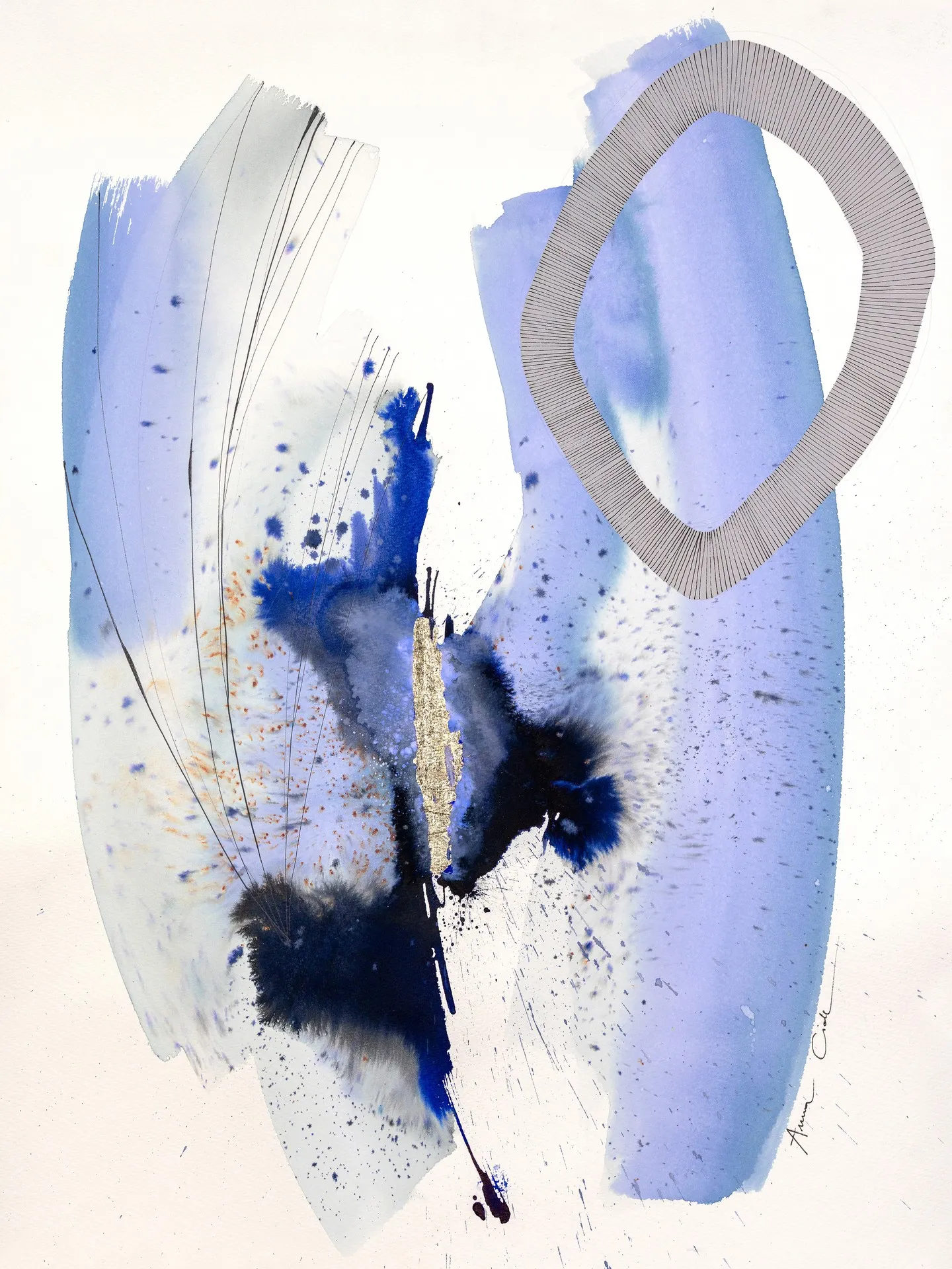 Portals 05 — 30×40 cm · no frame