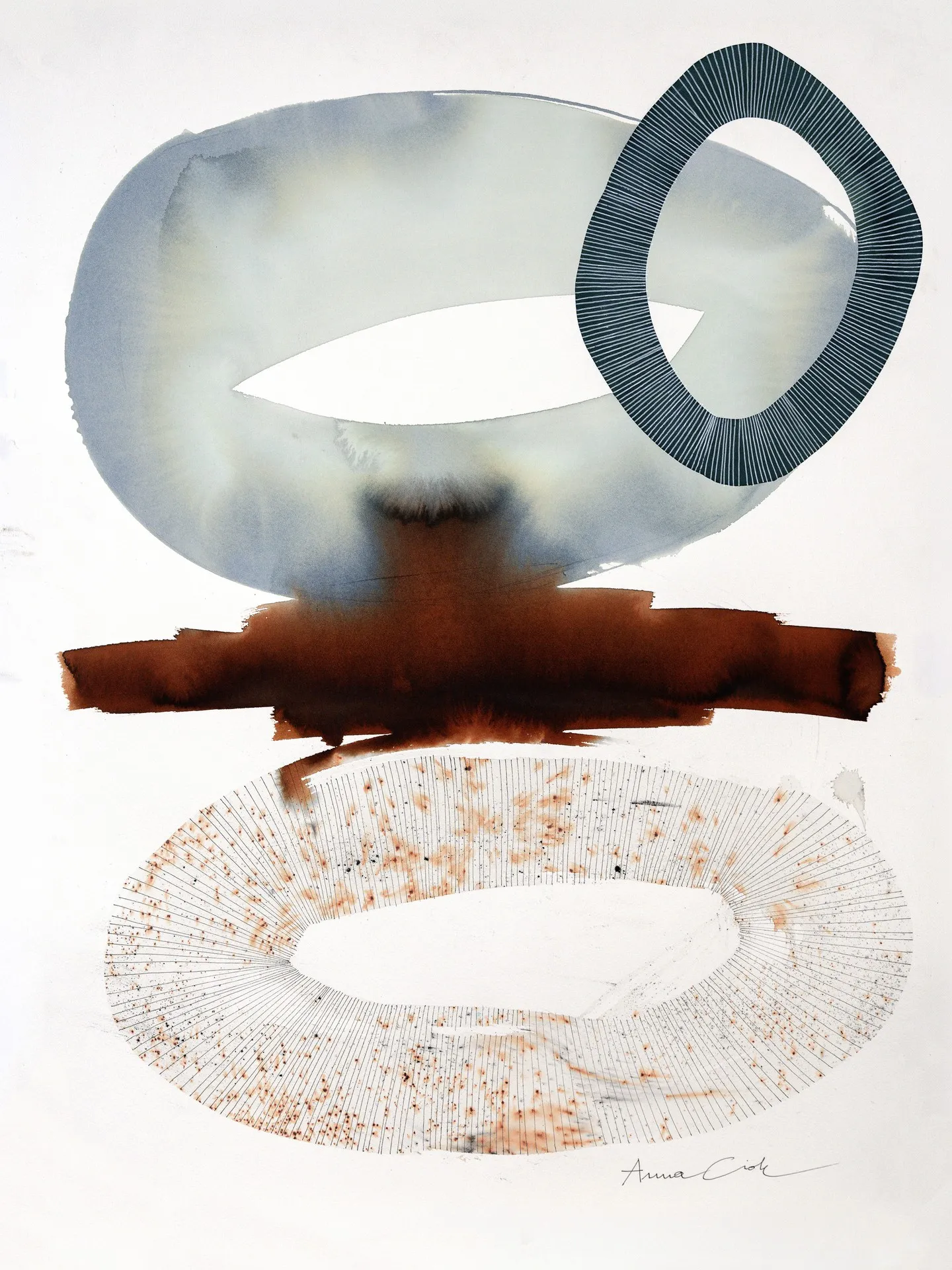 Balance 04 — 30×40 cm · ohne Rahmen