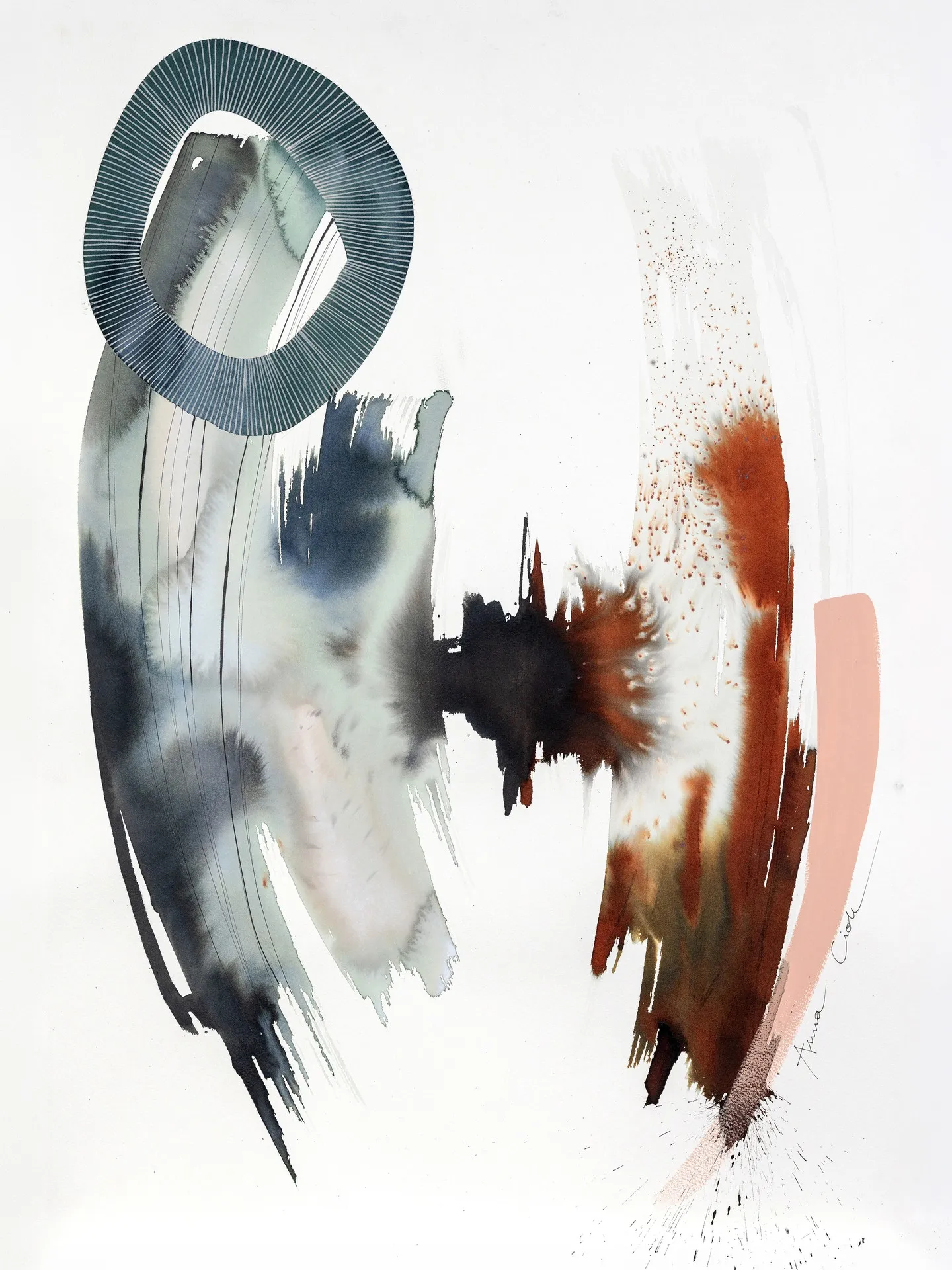 Linea 04 — 30×40 cm · no frame