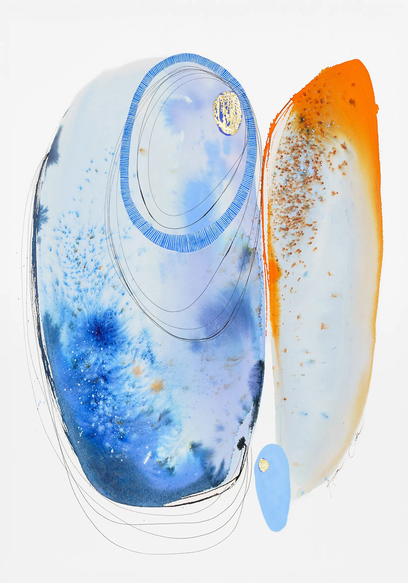 Cirrus 01 — 30×40 cm · bez ramy