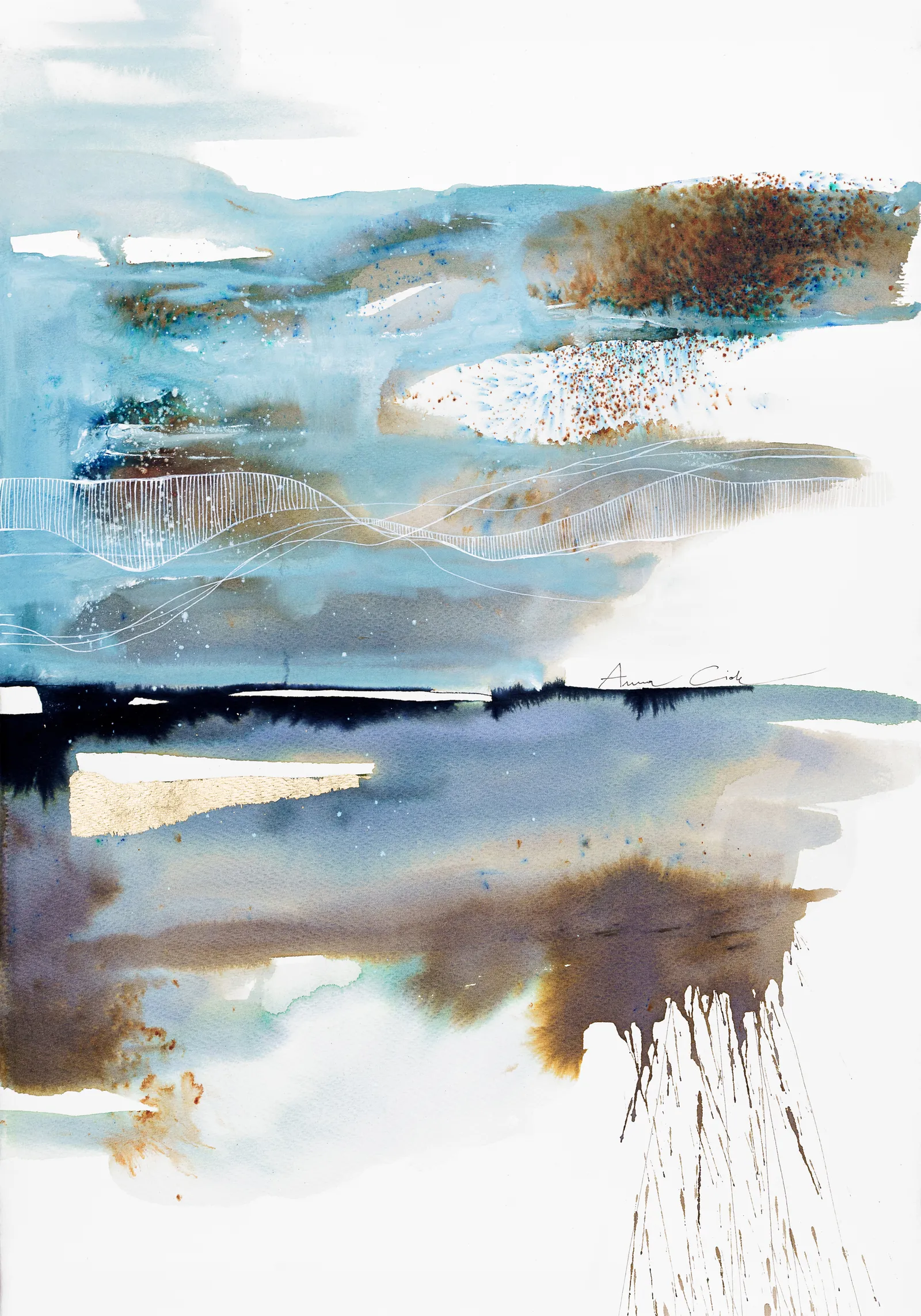 Cumulonimbus 06 — 30×40 cm · bez ramy
