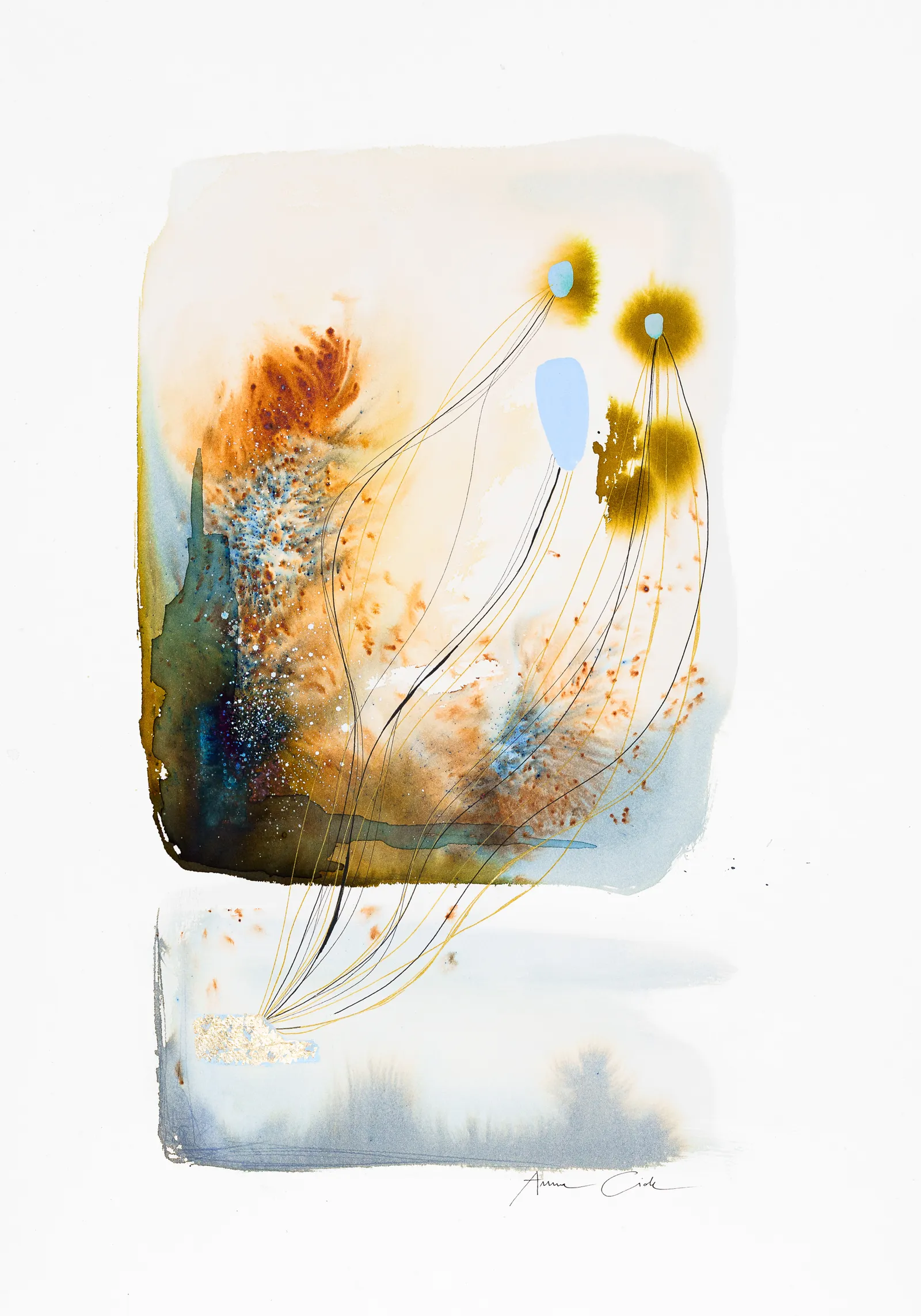 Cumulus 01 — 30×40 cm · sin marco