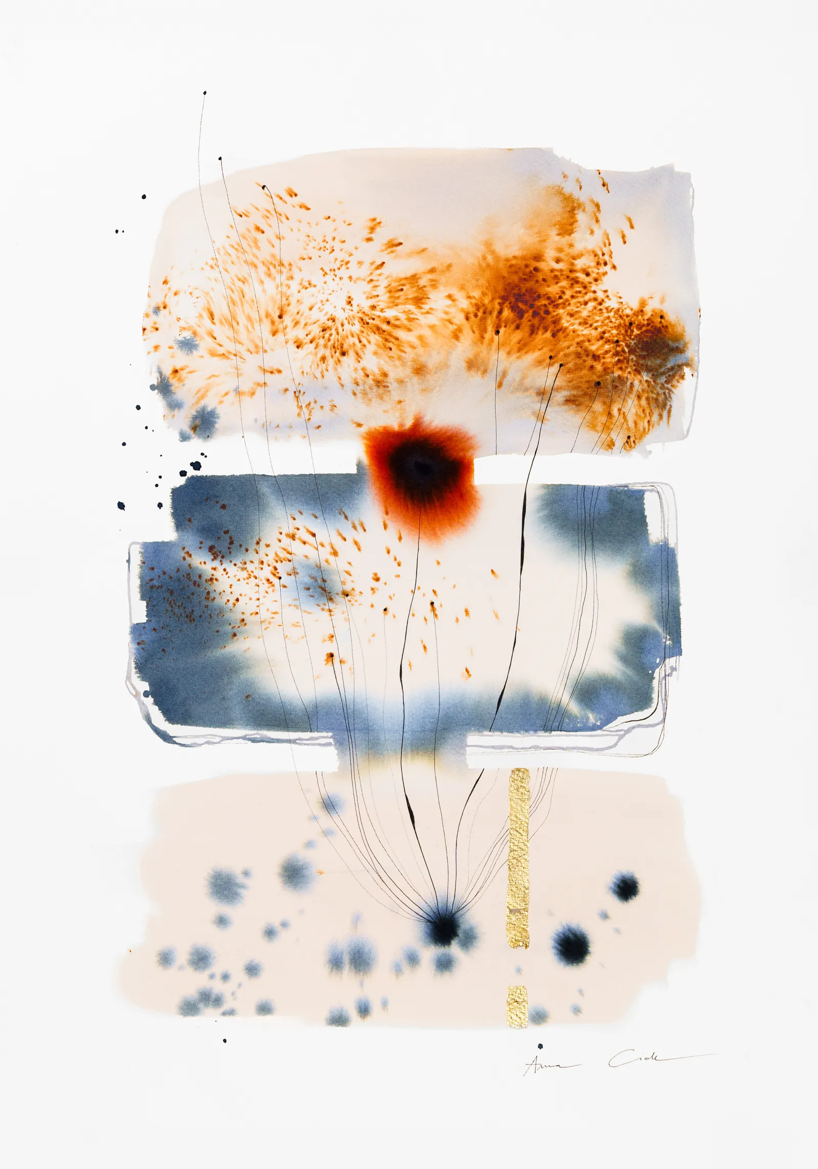 Cumulus 06 — 30×40 cm · ohne Rahmen