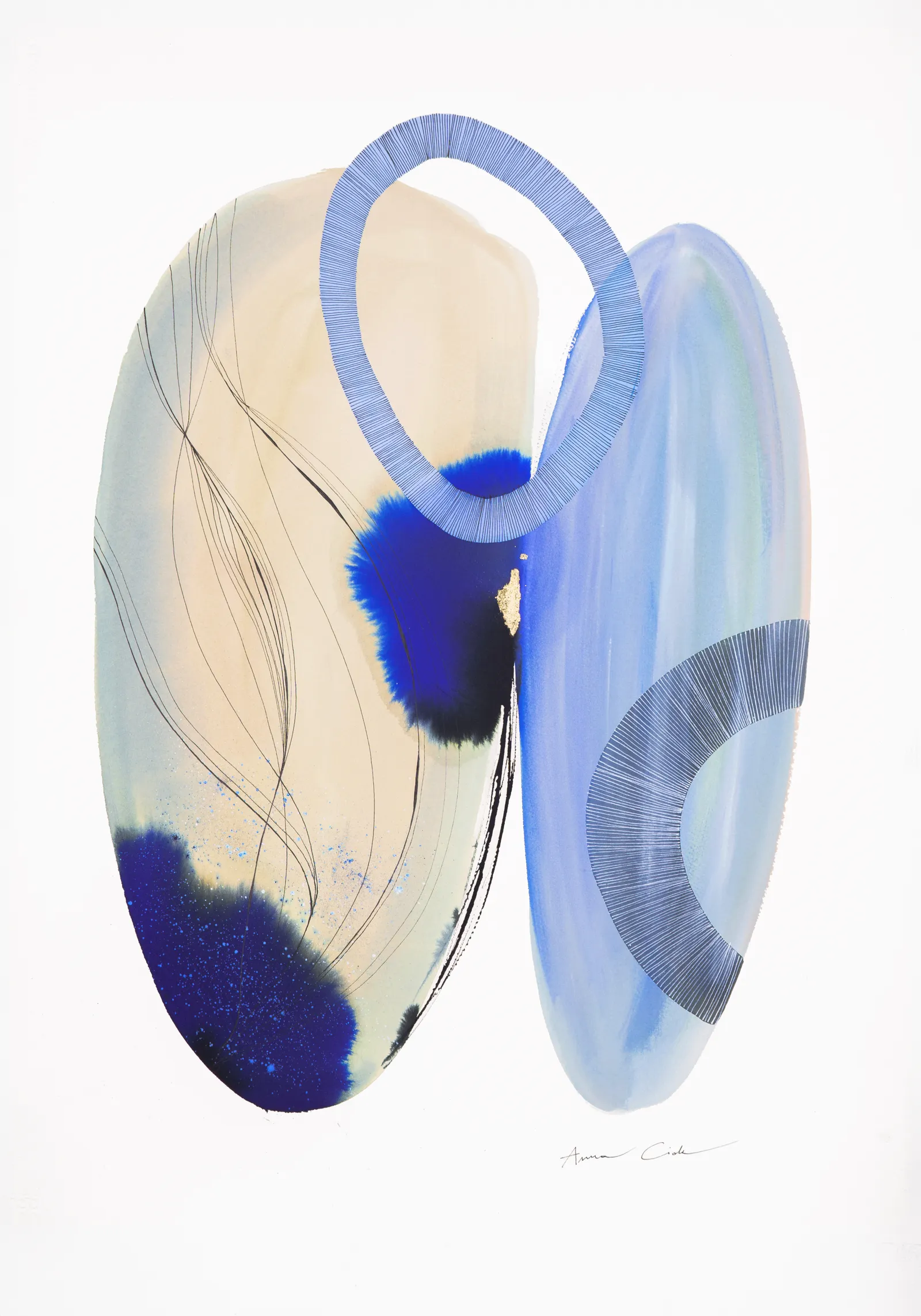 Unda 04 — 30×40 cm · ohne Rahmen